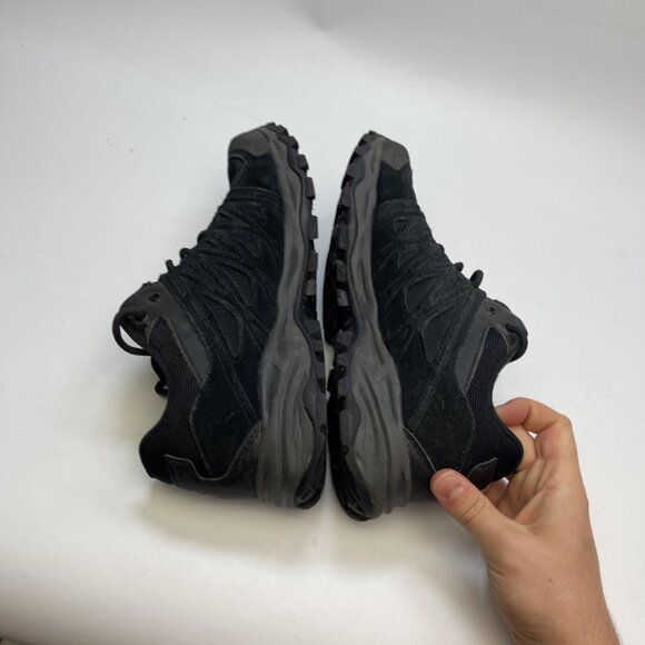 The North Face Truckee Low Hiking Shoes Black Suede Men Sz 9 US Outdoor Trekking - Picture 9 of 16